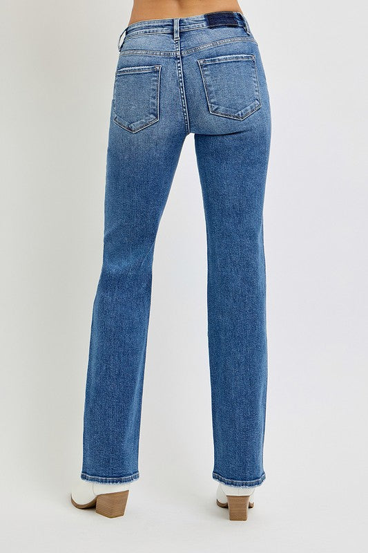 Amelia High Rise Straight Leg