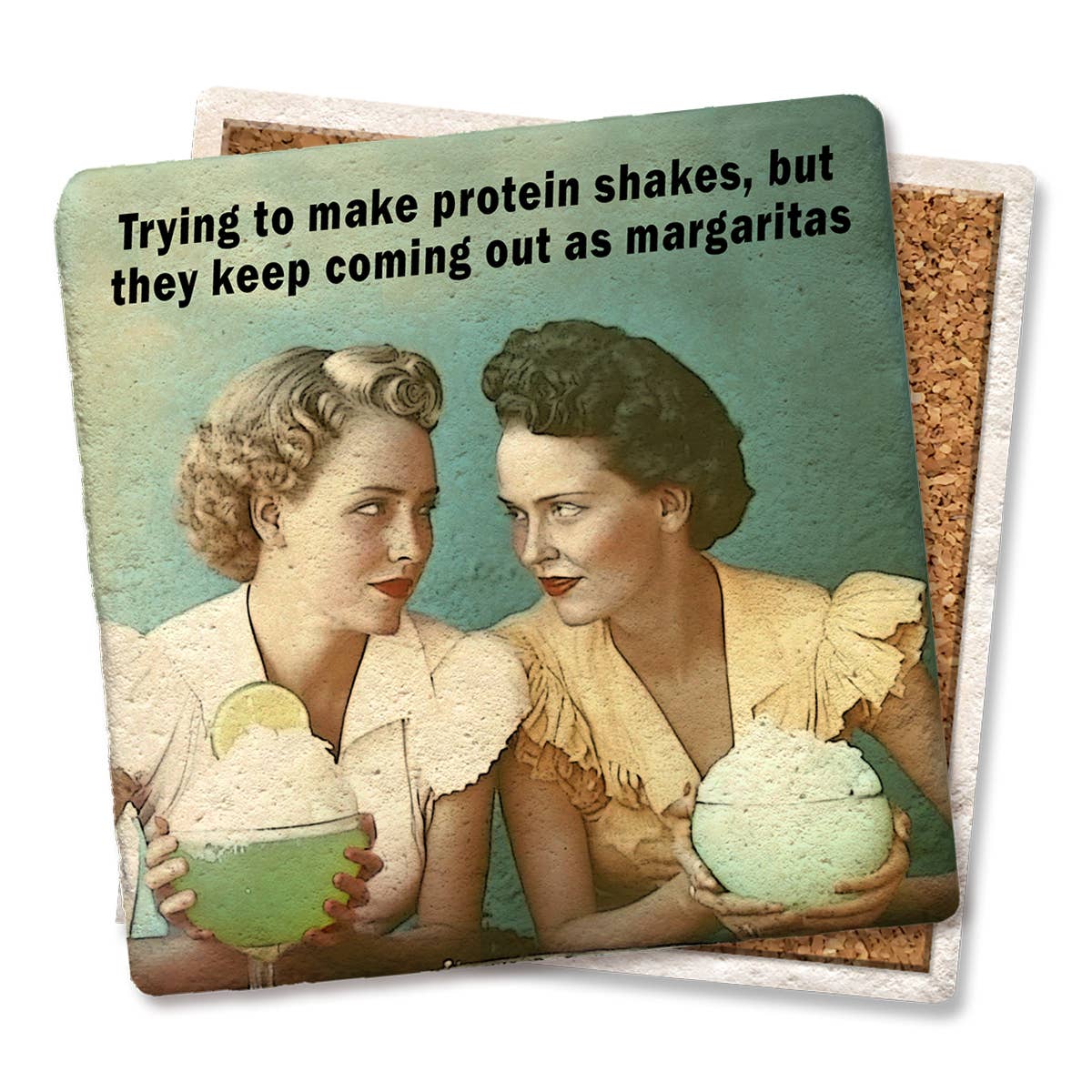 Trying to make protein shakes Coaster