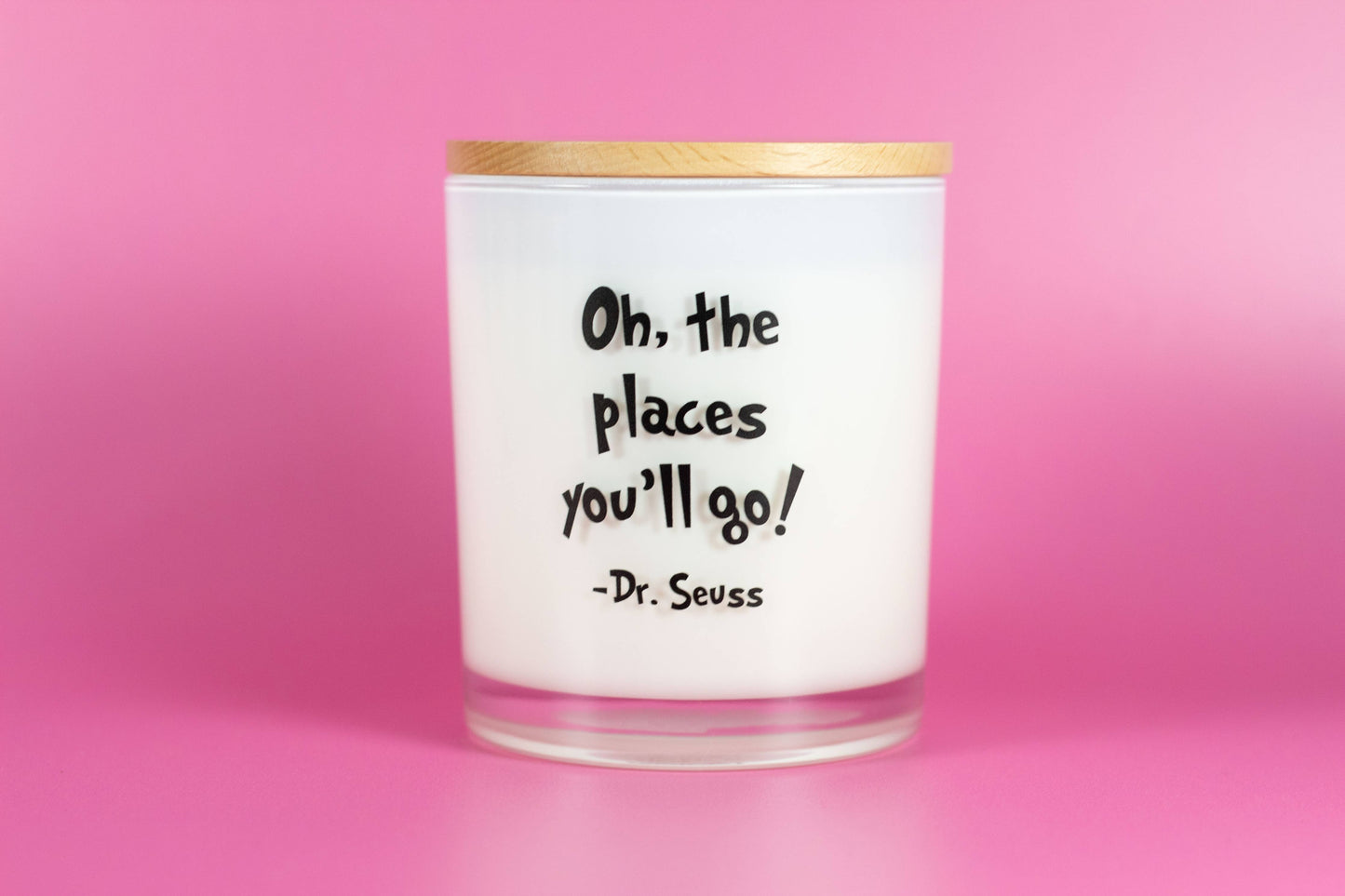 Oh, The Places You Will Go Graduation Soy Candle: Eucalyptus Spritz
