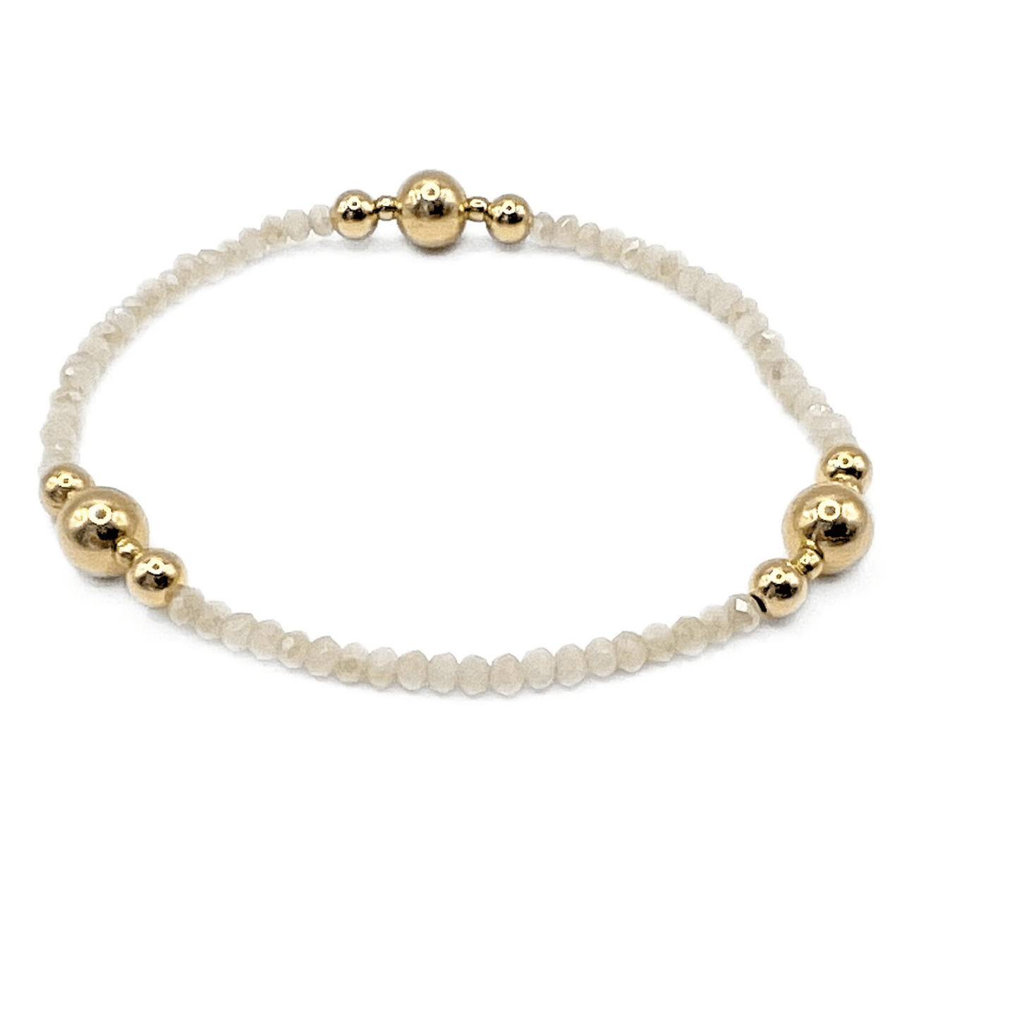 Erin Gray Nantucket Shimmer Winter White Bracelet