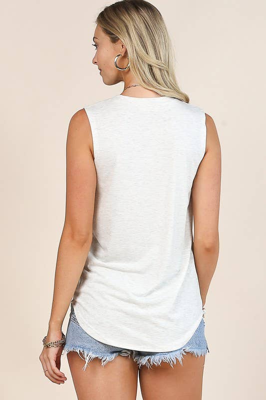 Vintage Flag Tank