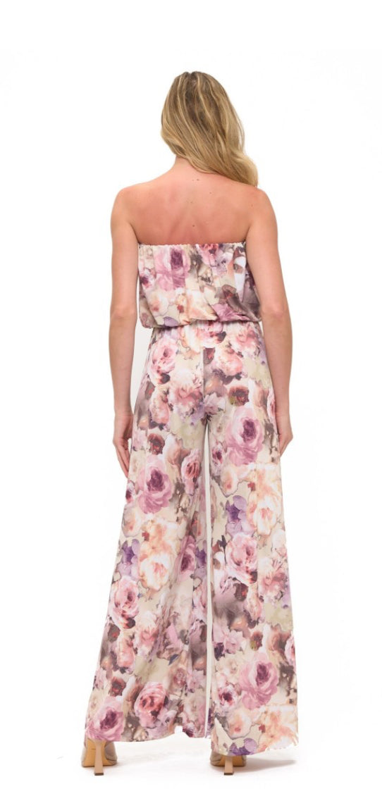 Bella Floral Jumpsuit
