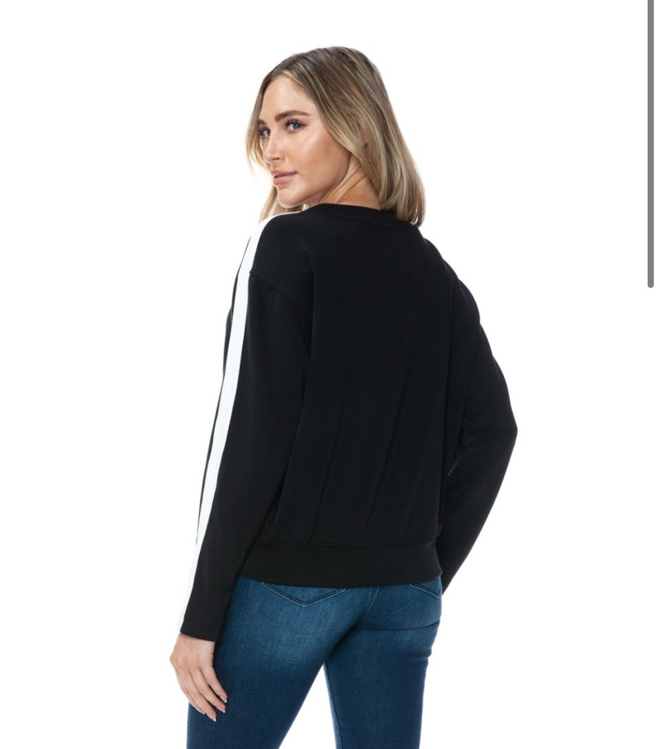 Zeta Contrast Pullover