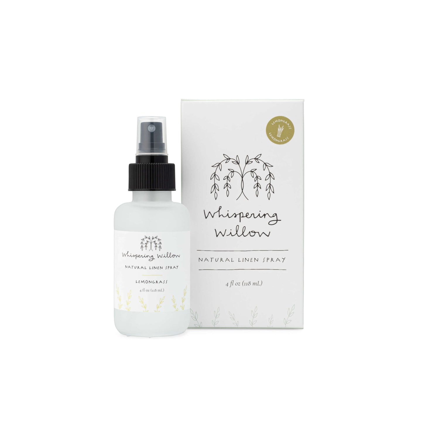 Lemongrass Linen Spray - 4oz Glass Bottle