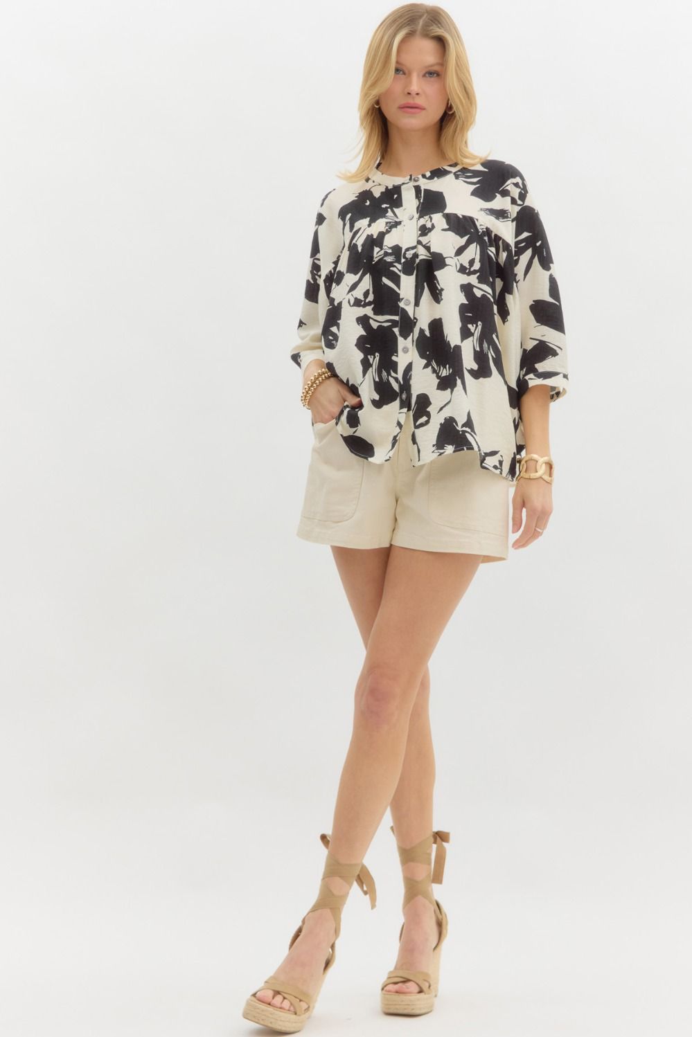 Miranda Bold Print Top
