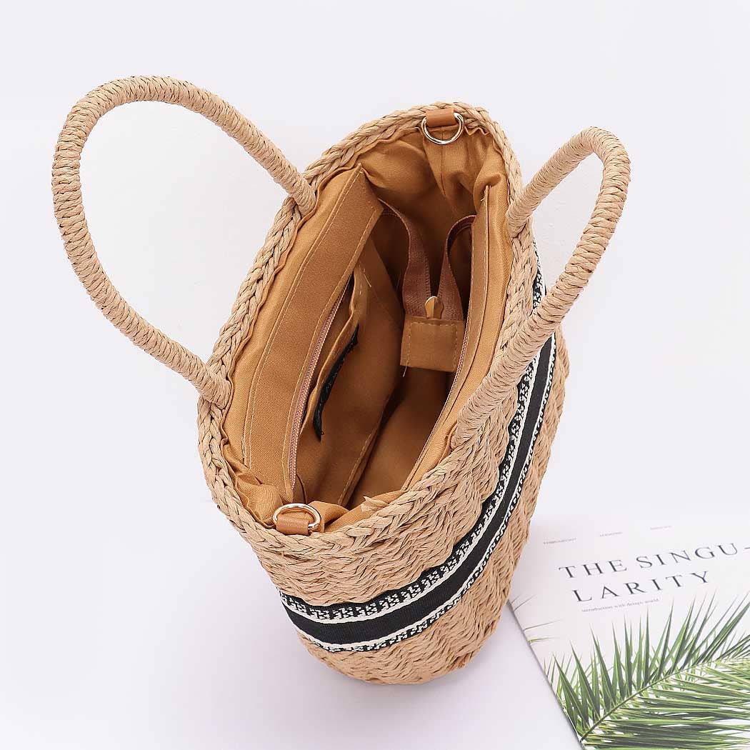Small Straw Tote
