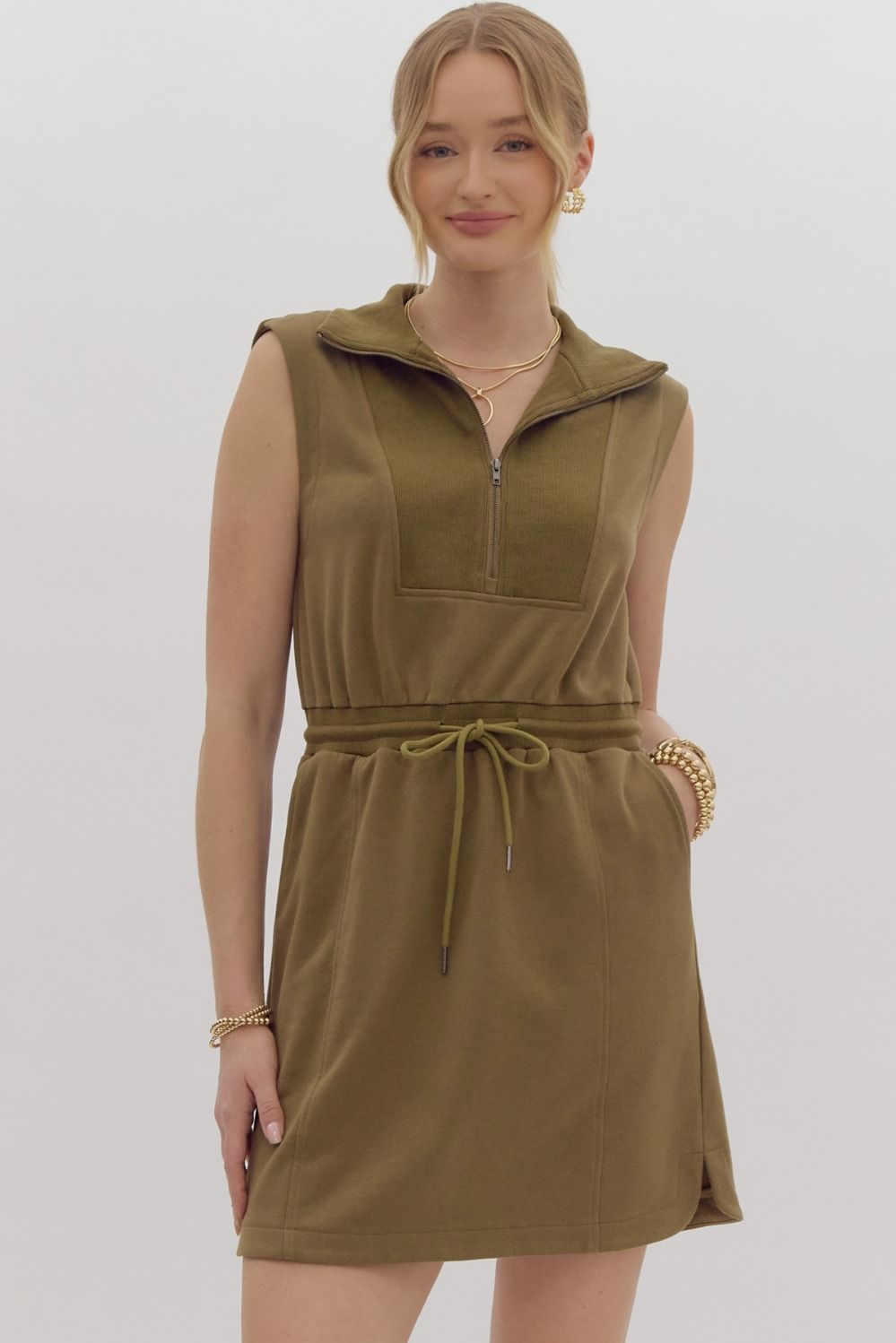 Enzo Zip Dress