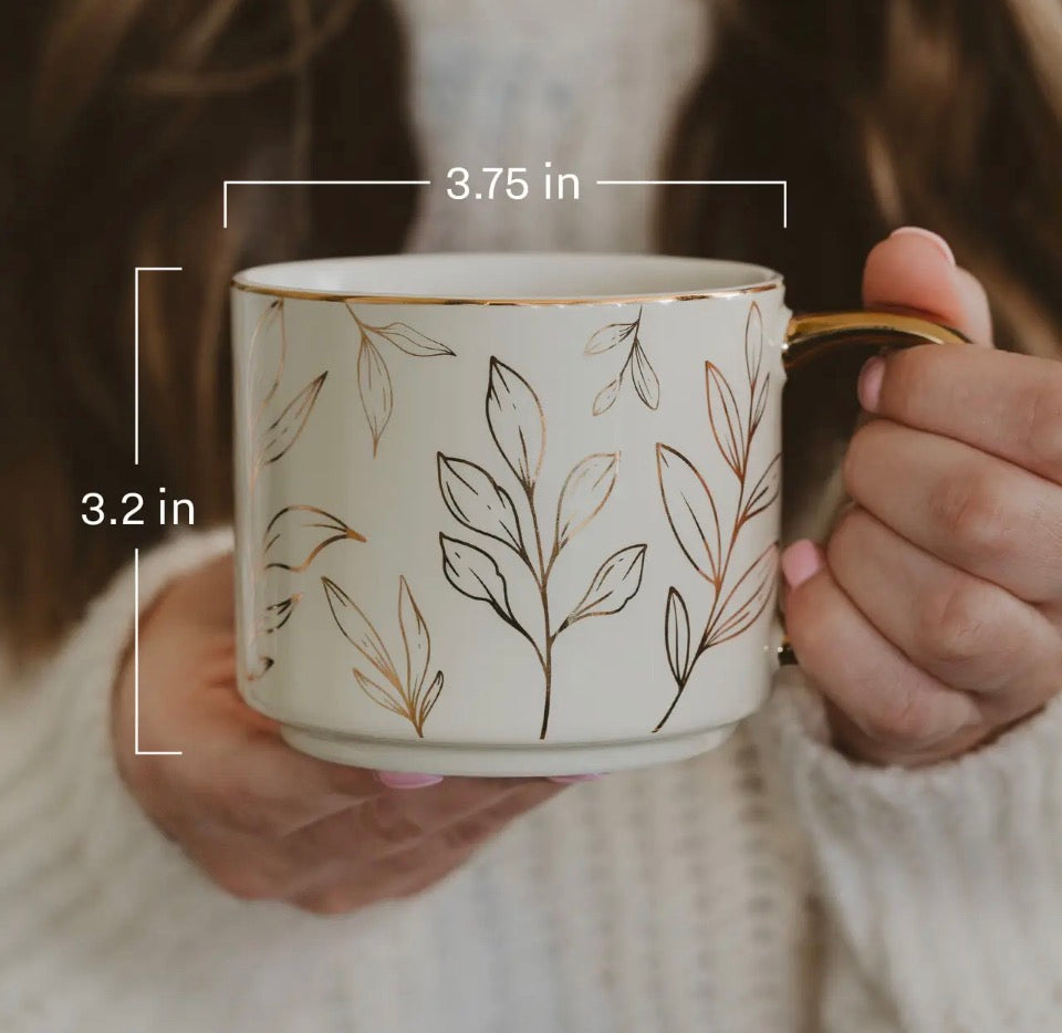 Gold Leaf Mug