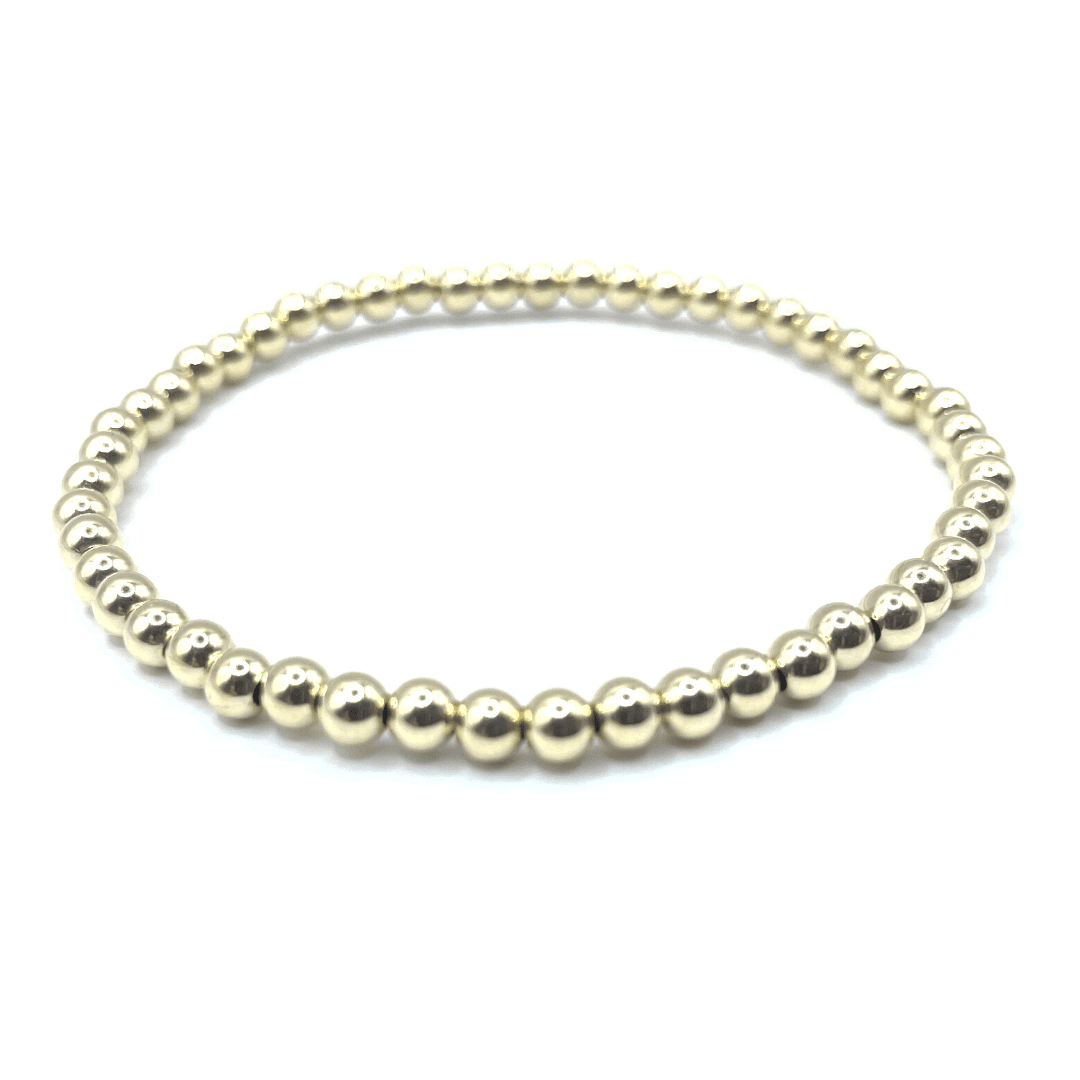 Erin Gray 4mm 14k Gold Filled Karma Bracelet