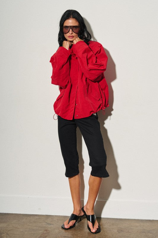 Funnel Neck Jacket