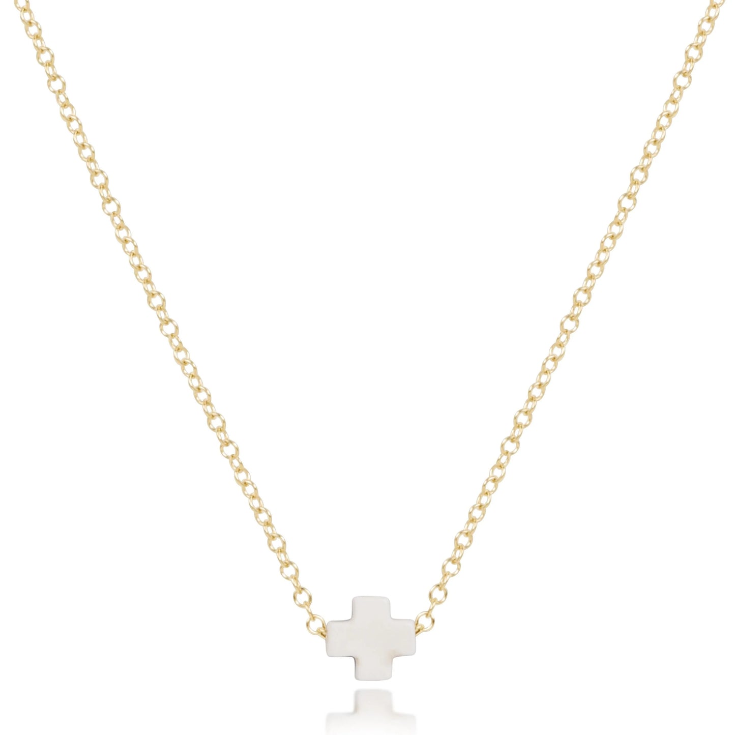 Enewton 16” Necklace Signature Cross Small