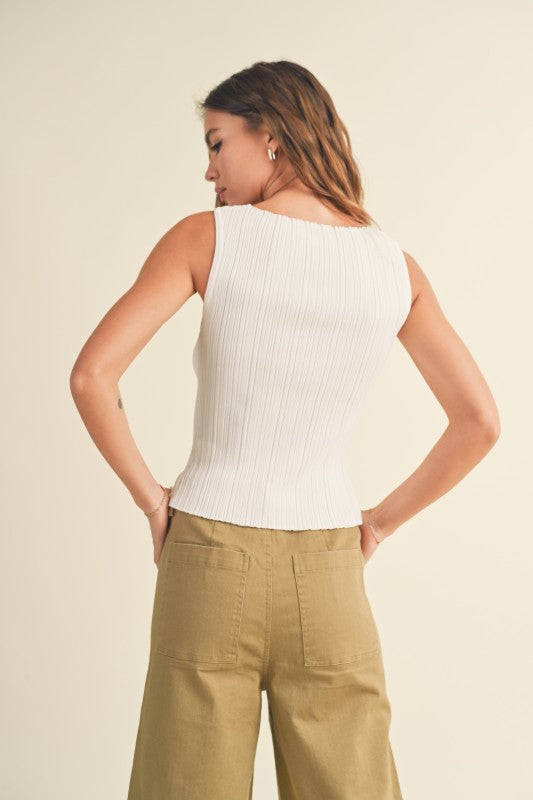 Carly Ribbed Top