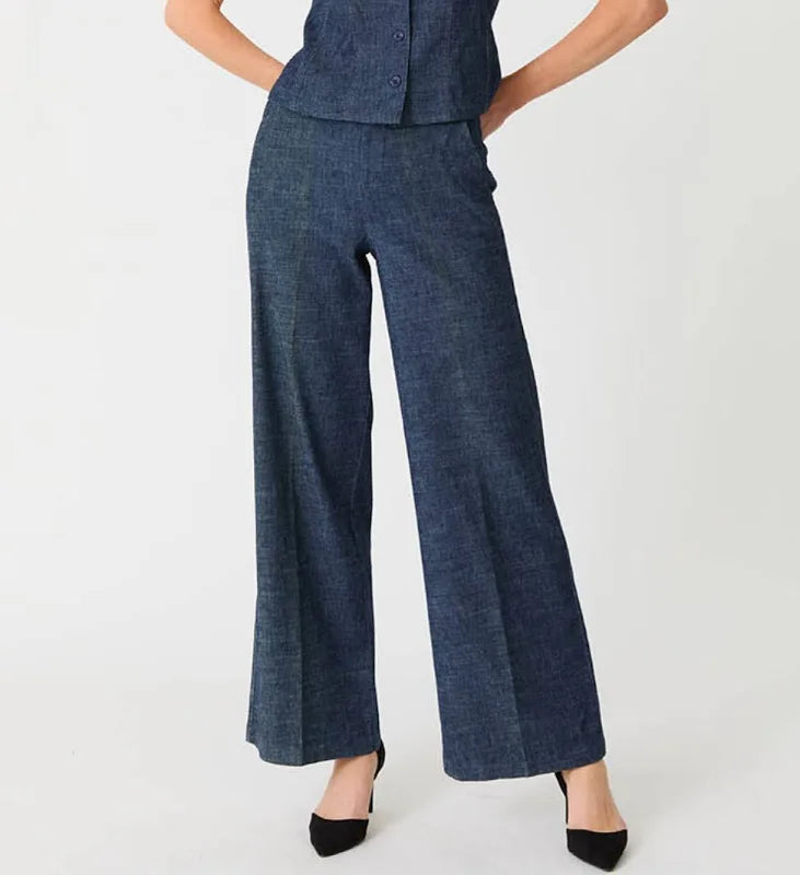 Tallulah Indigo Dress Trouser
