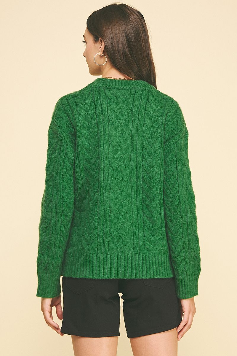 Sutton Cable Knit Sweater