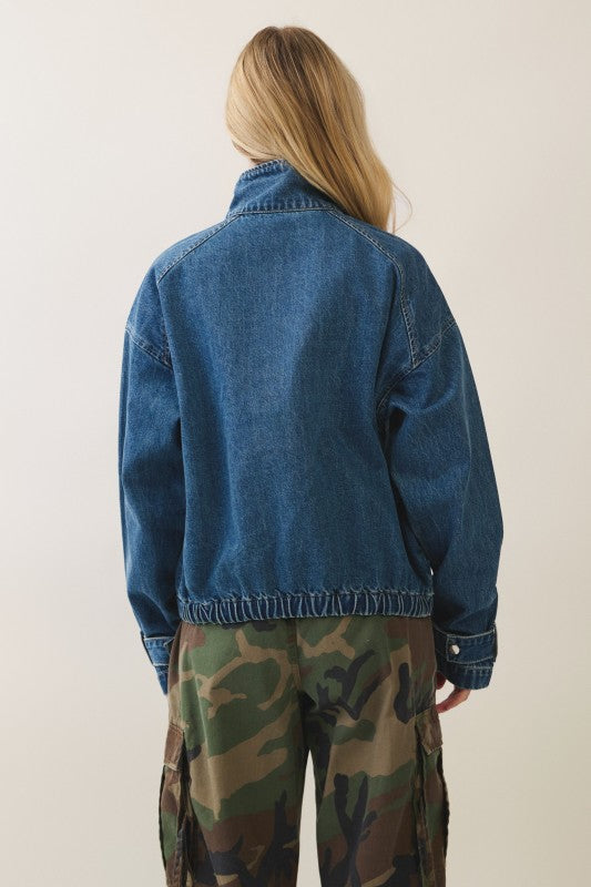 Summit Pullover Denim Jacket