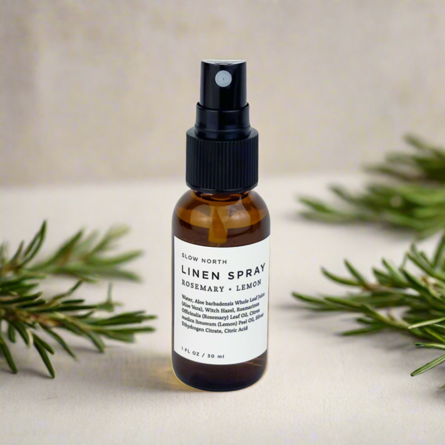 Mini Linen Spray - Rosemary + Lemon