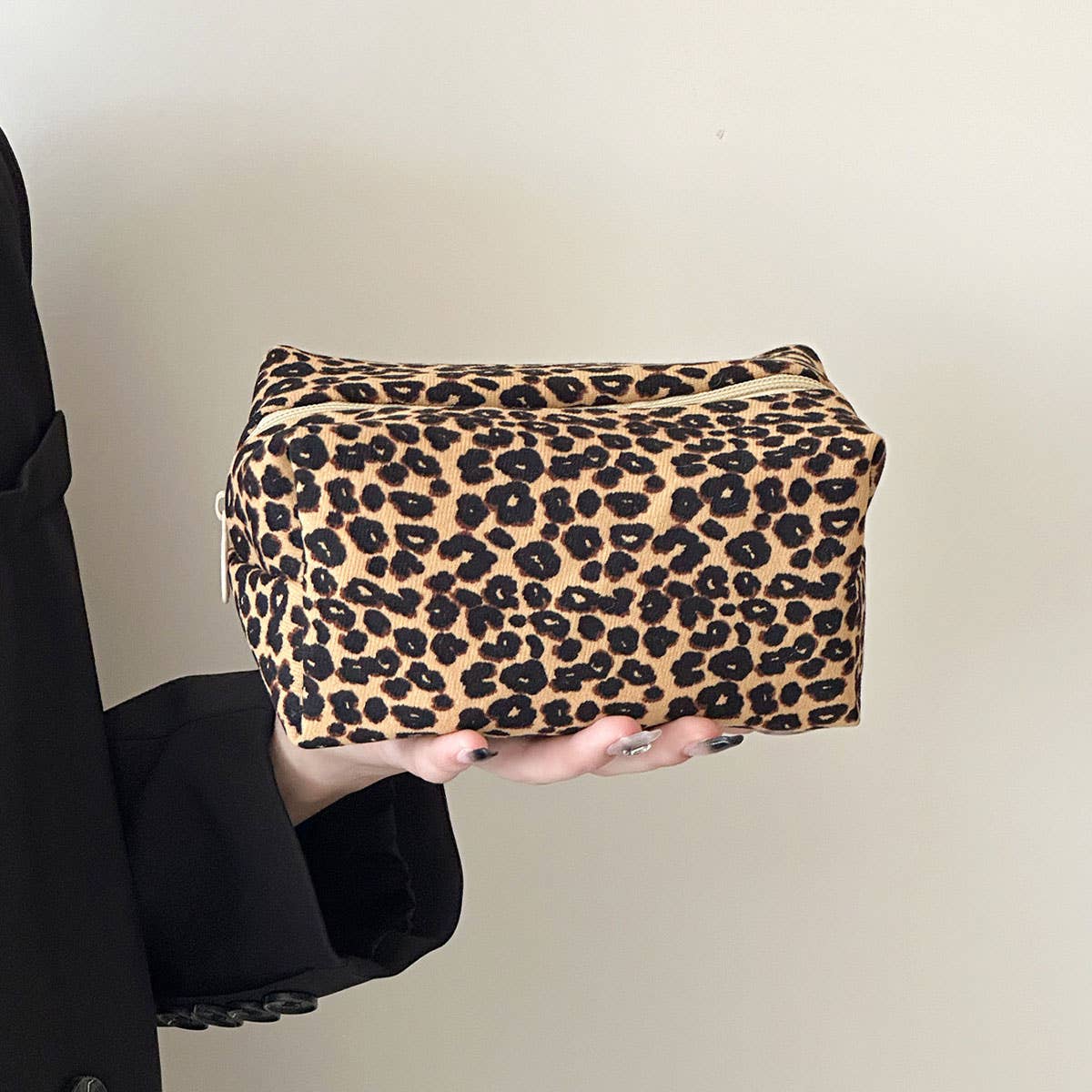 Canvas Tote Makeup Bag