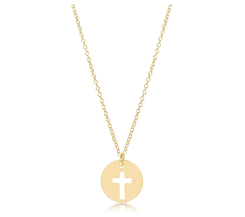 Enewton 16” Necklace Gold Blessed Charm