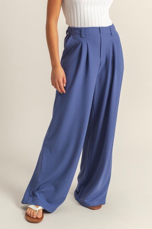 Indigo Girl Pleated Pants