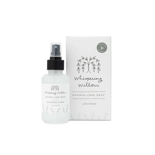 Eucalyptus & Mint Linen Spray - 4oz Glass Bottle