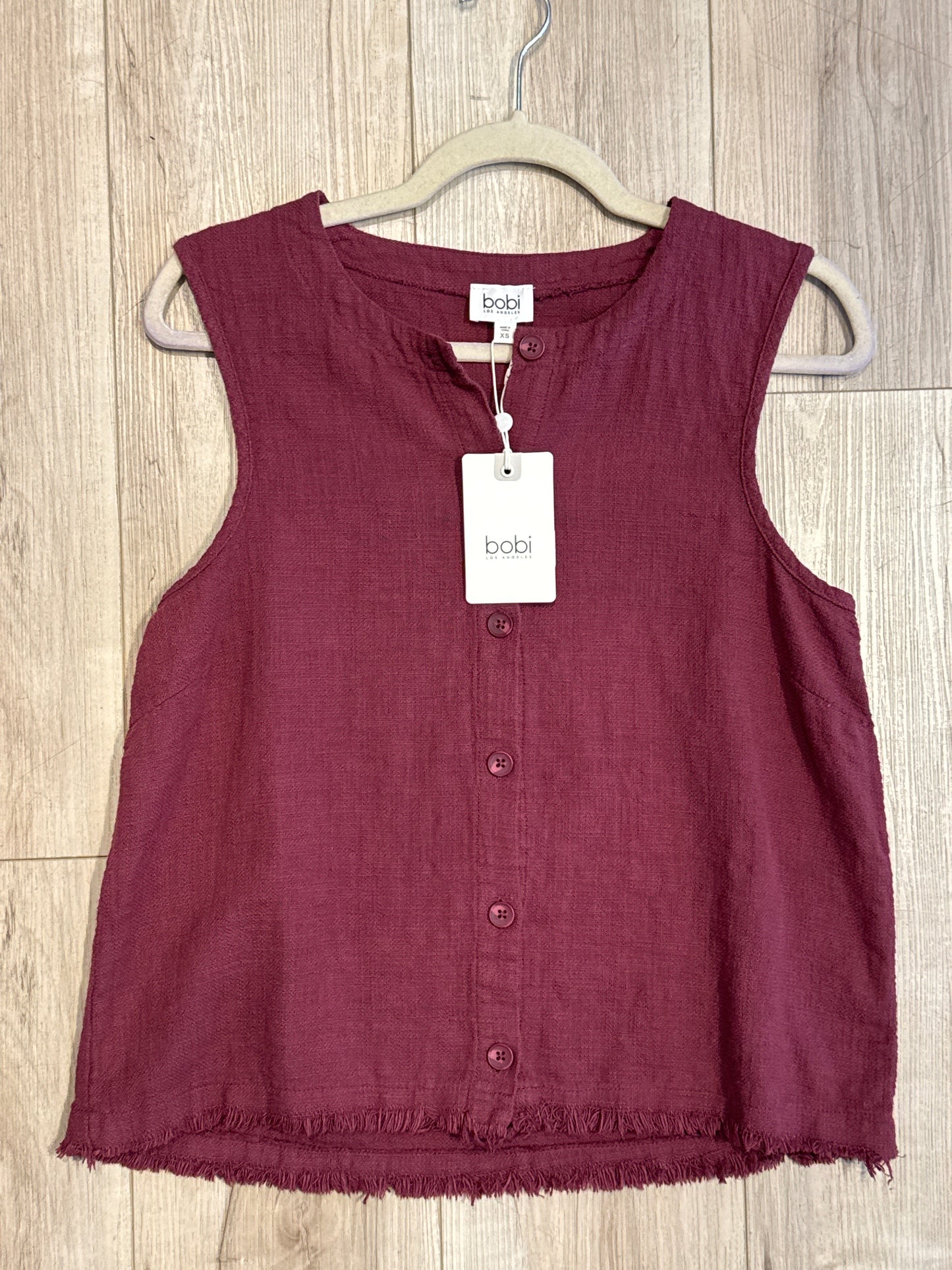 SALE Bobi Button Front Tank