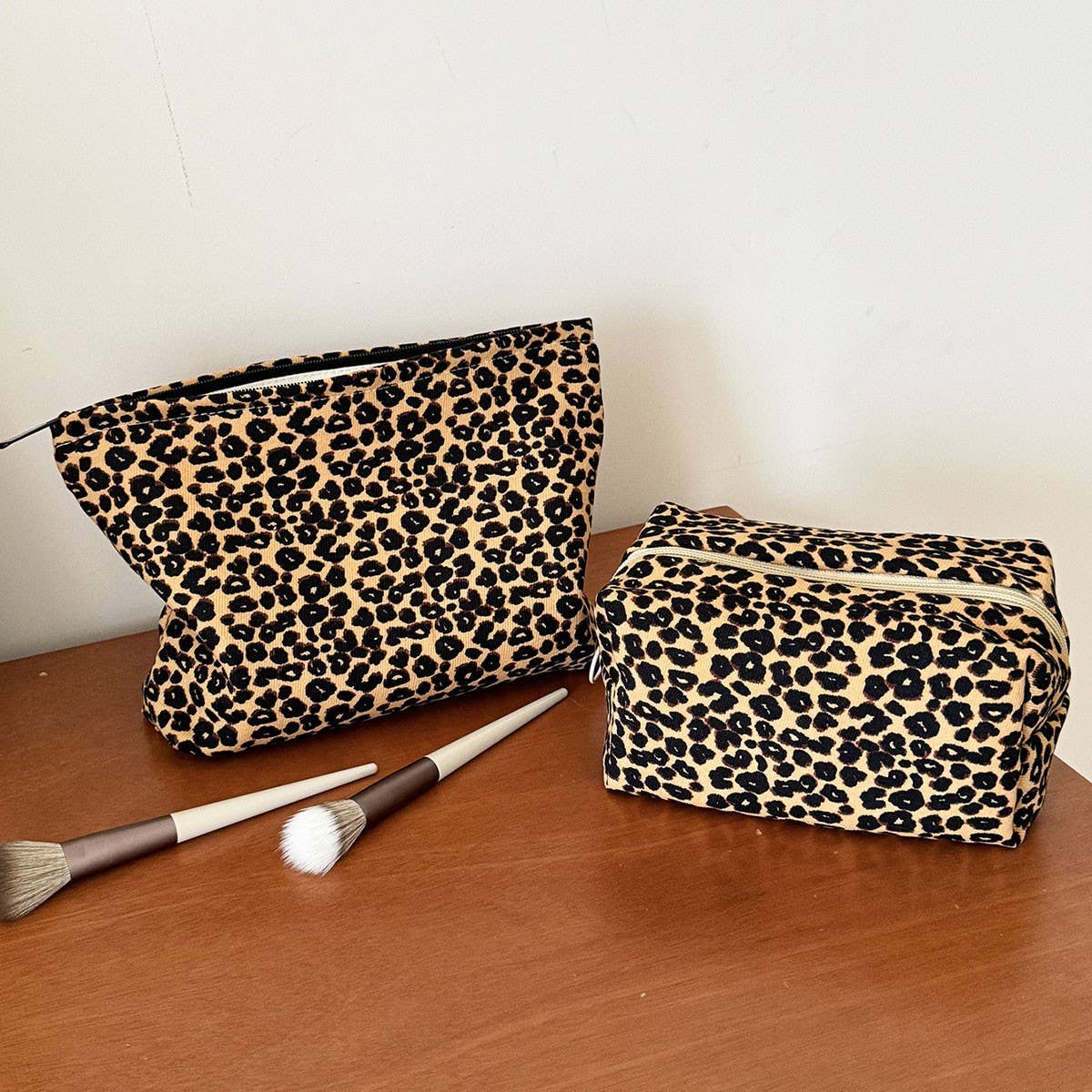Canvas Tote Makeup Bag