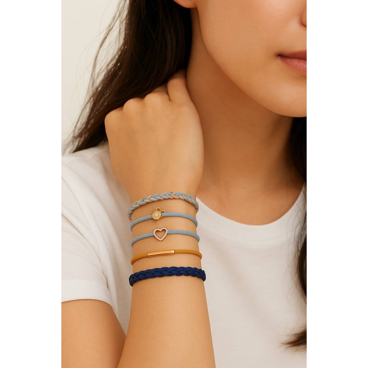 Boho Hair Tie Bracelets
