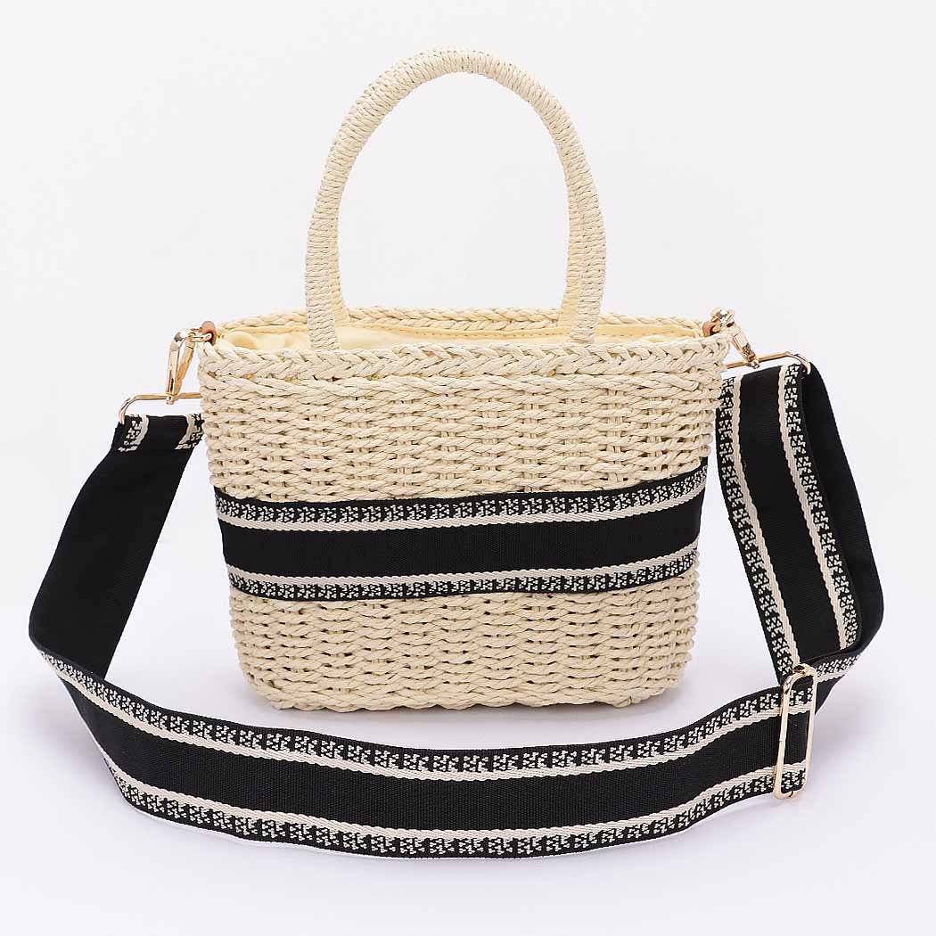 Small Straw Tote