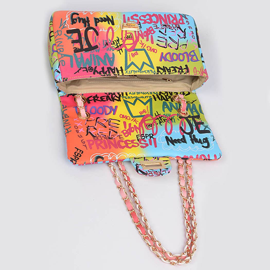 Graffiti Clutch