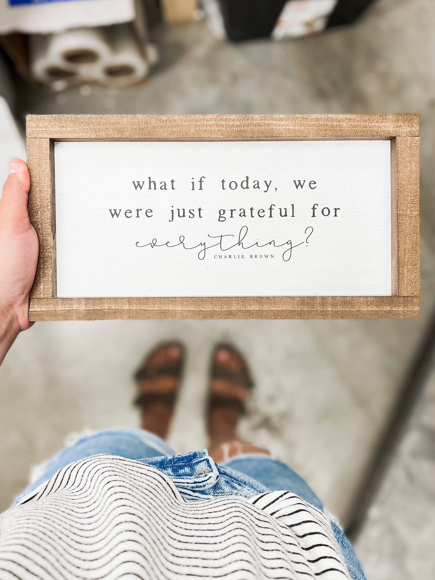 What If Today, We Were Just Grateful