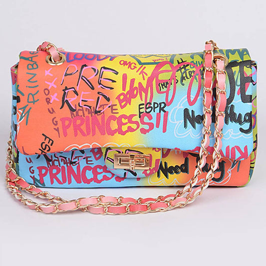 Graffiti Clutch