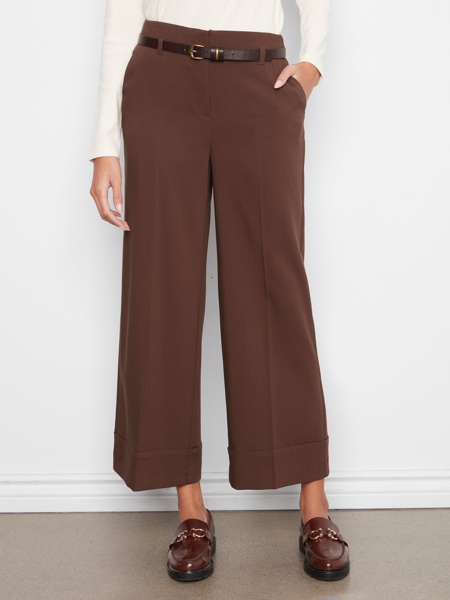 Charlie B Belted Trouser
