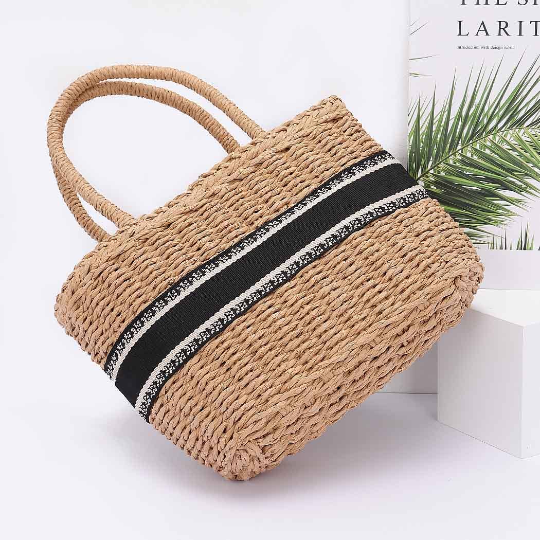 Small Straw Tote