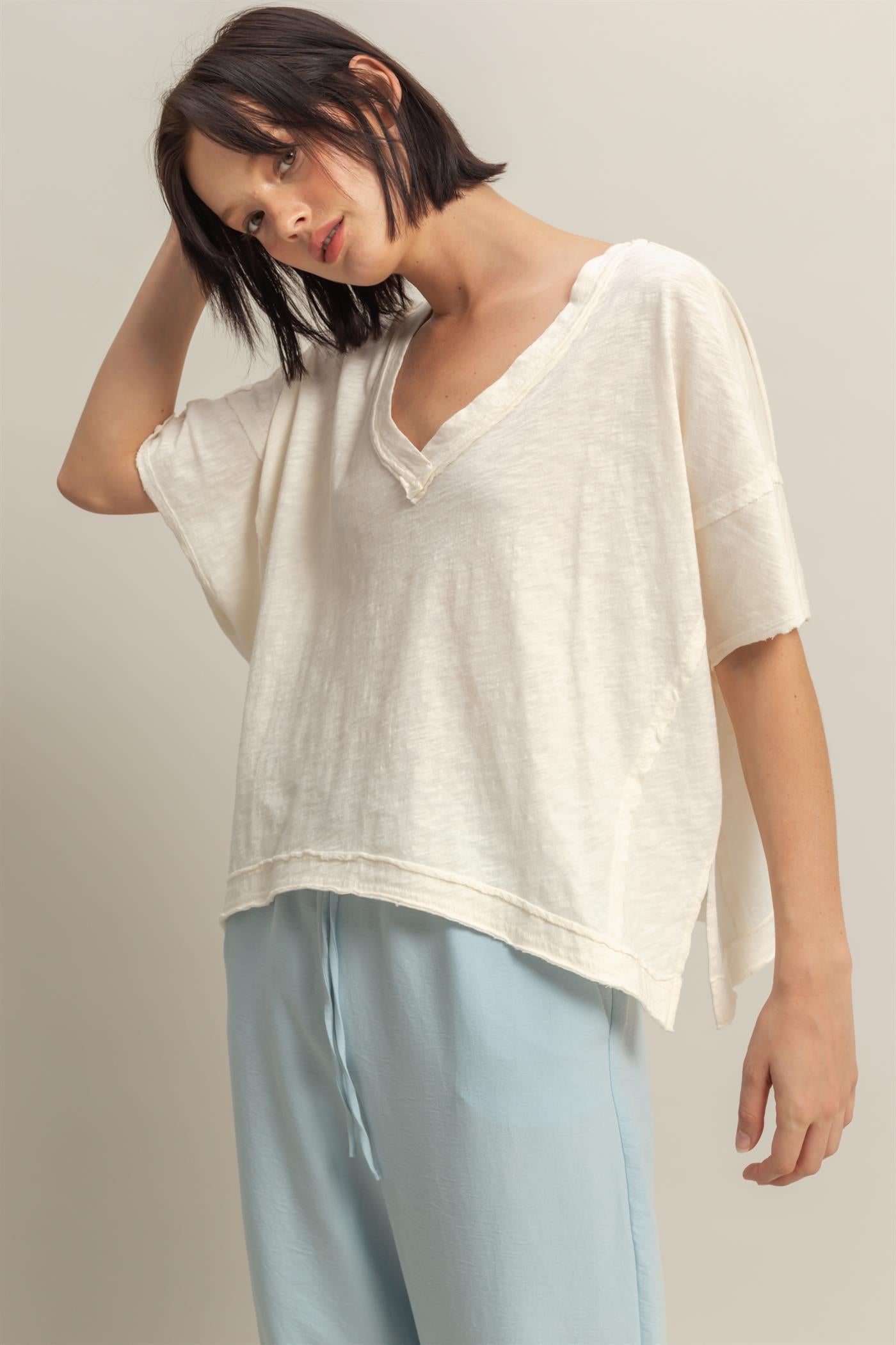 Essential V Neck