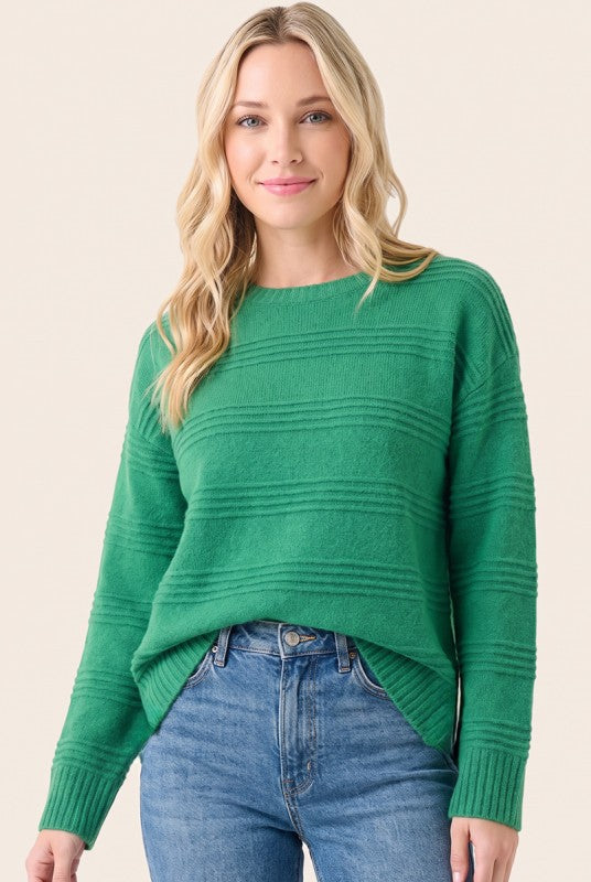 Cora Pintuck Sweater