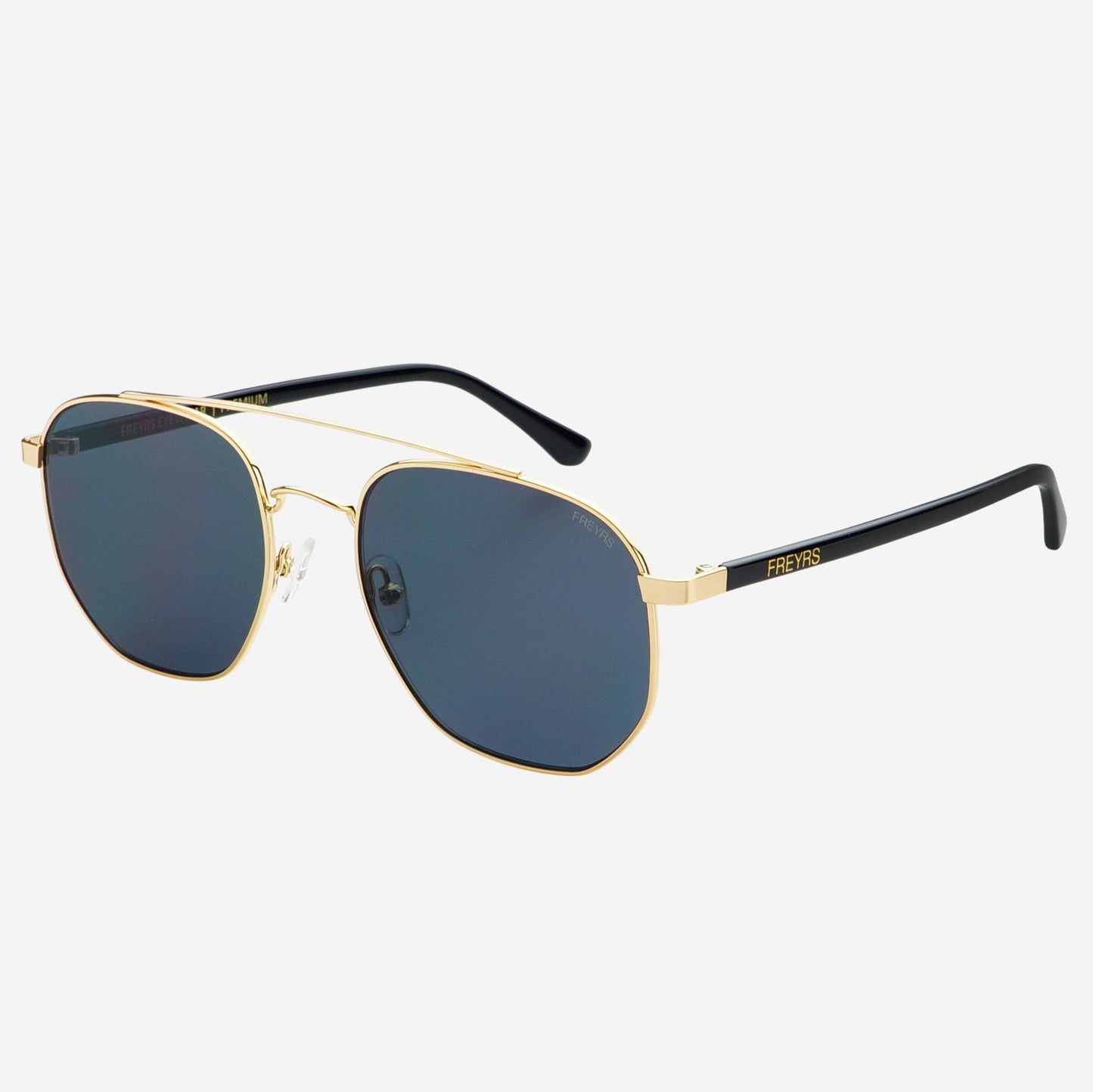 Austin Unisex Sunglasses : Gold / Gray