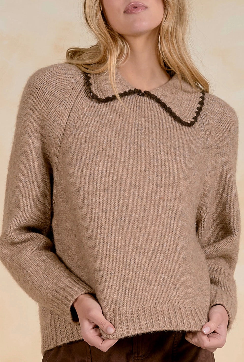 Elan Collard Sweater