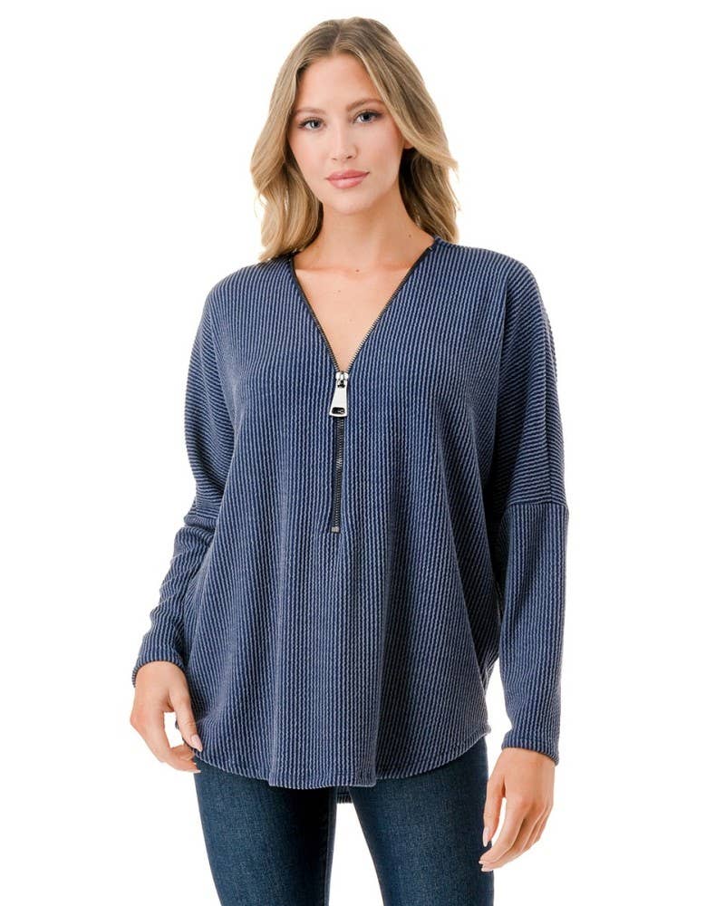 Aspen Zipper Top