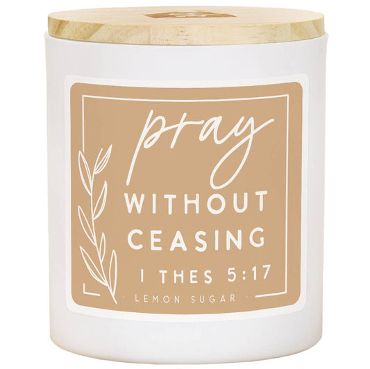 Pray Without Ceasing - LEM - Candles