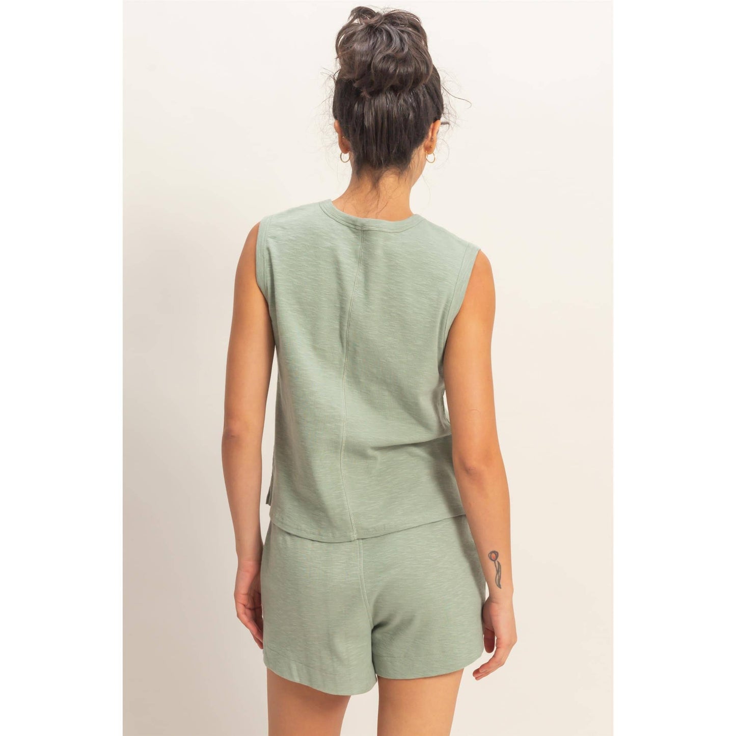 Trista Sleeveless Cotton Top