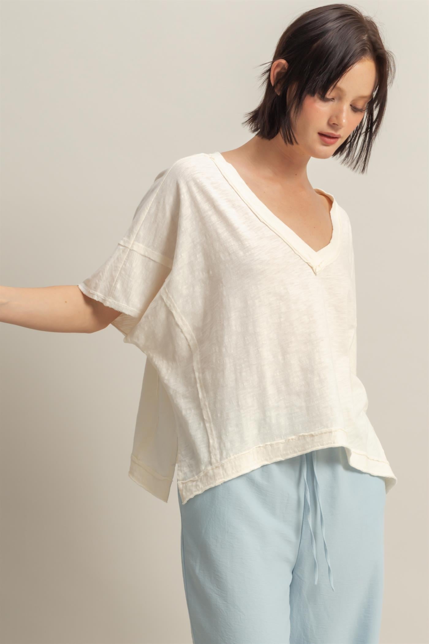 Essential V Neck