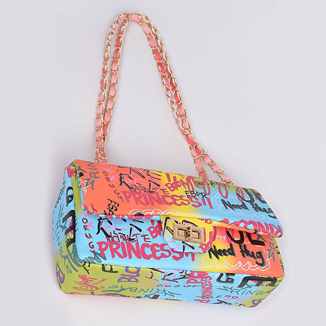 Graffiti Clutch