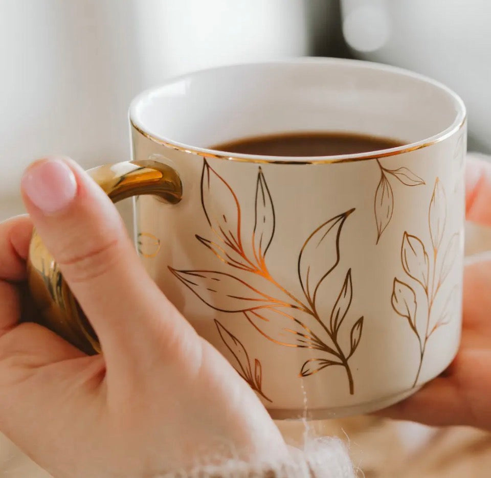 Gold Leaf Mug