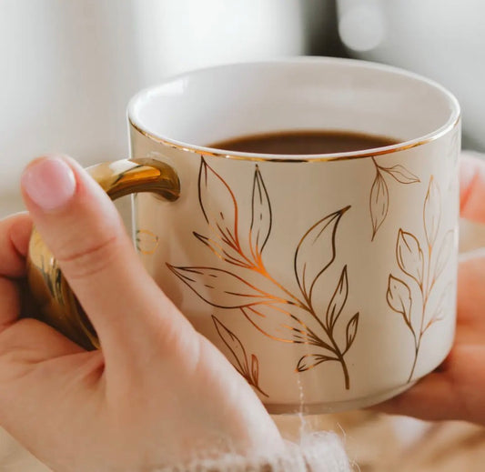 Gold Leaf Mug