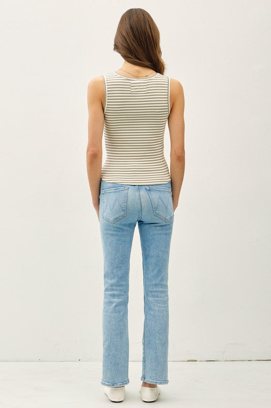 Palm Coast Striped Tank