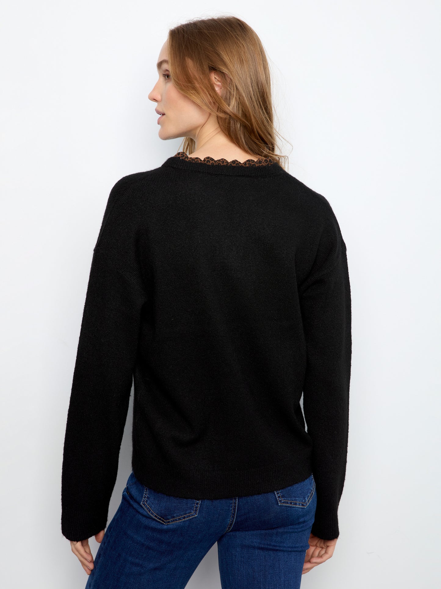 Charlie B Drop Shoulder Sweater