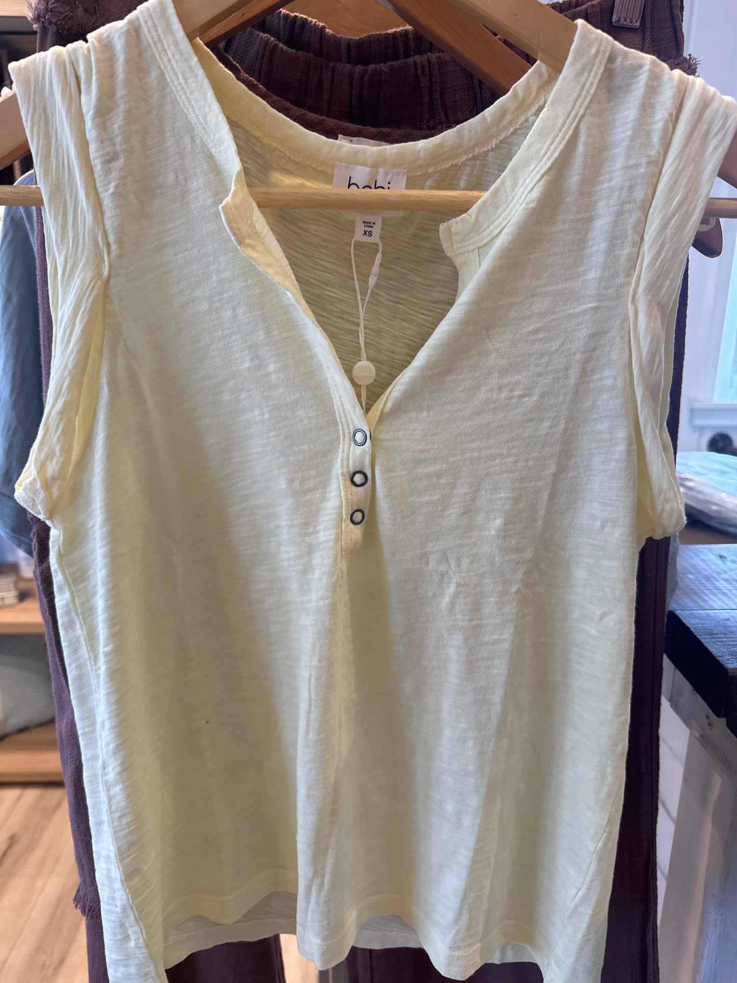 SALE Bobi Roll Sleeve Henley