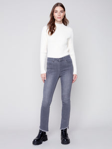 Charlie B Asymmetrical Flare Pants