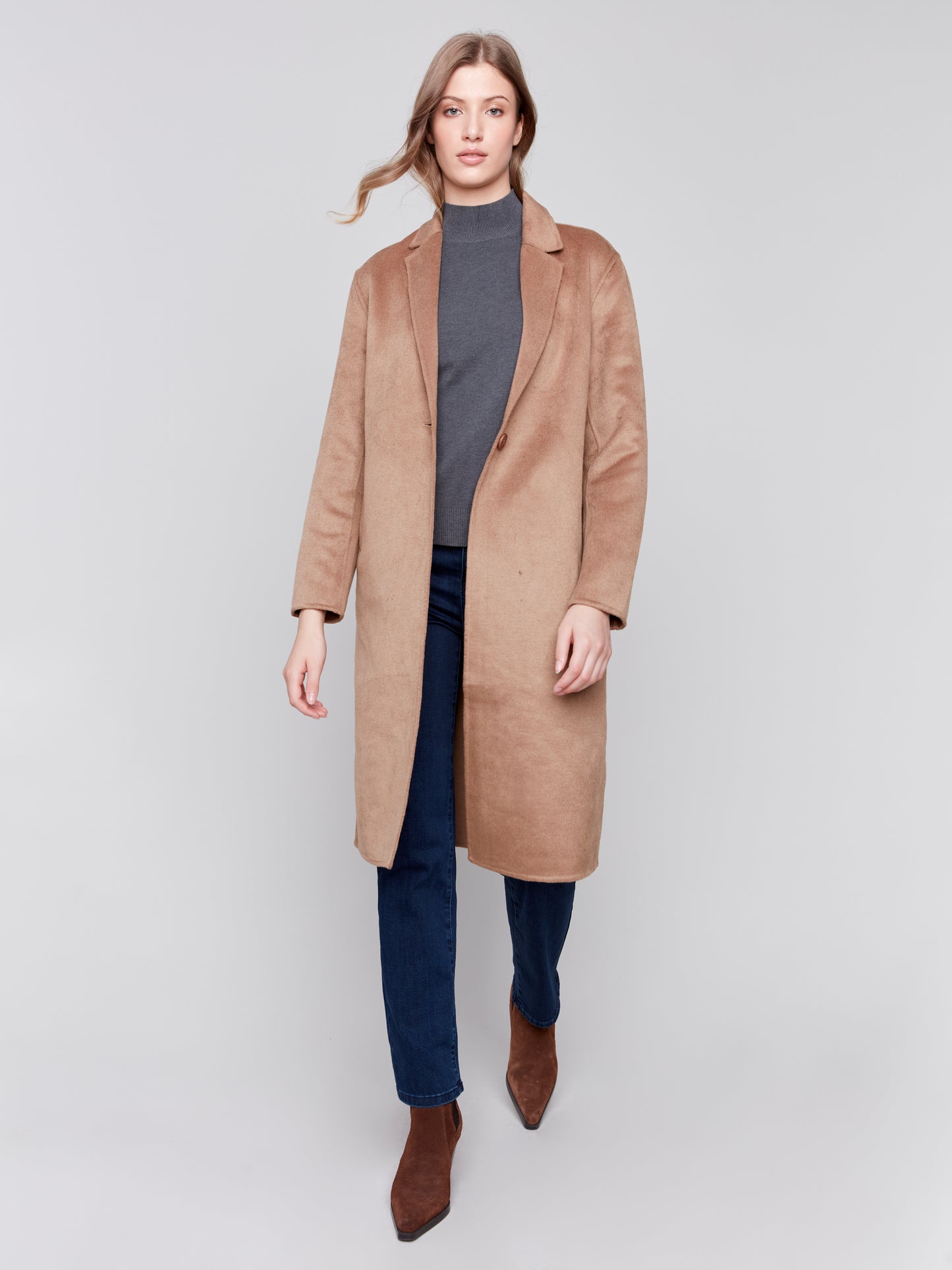 Charlie B Double Face Coat