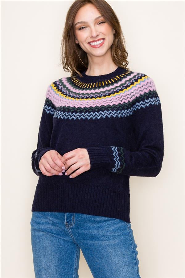 Fair Isle Jenna Sweater